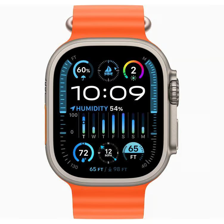 Smartwatch Ultra 2 + Auriculares P9 + 7 Correas Exclusivas | Pack Premium 3 en 1